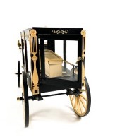 Horse-Drawn Hearse Wagon